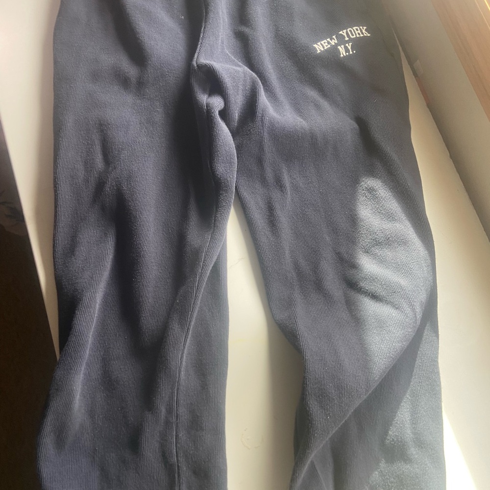 Brandy New York sweatpants 
Size: fits all would say it’s about a S/M - Picture 2 of 2